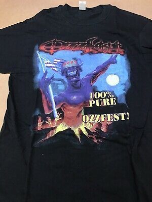 Ozzfest True Vtg 2003 Shirt Ozzy Ozbourne Marilyn Manson Korn Disturbed Shirt