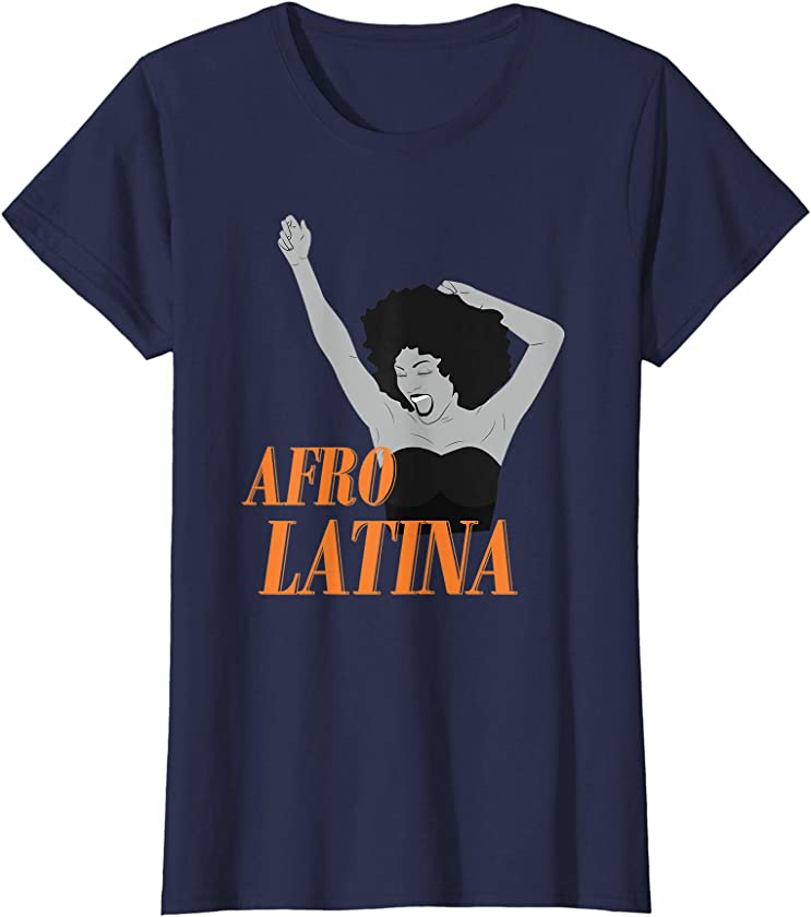 Womens Afro Latina Shirt | Gift Proud Africans | Black Memorial Day