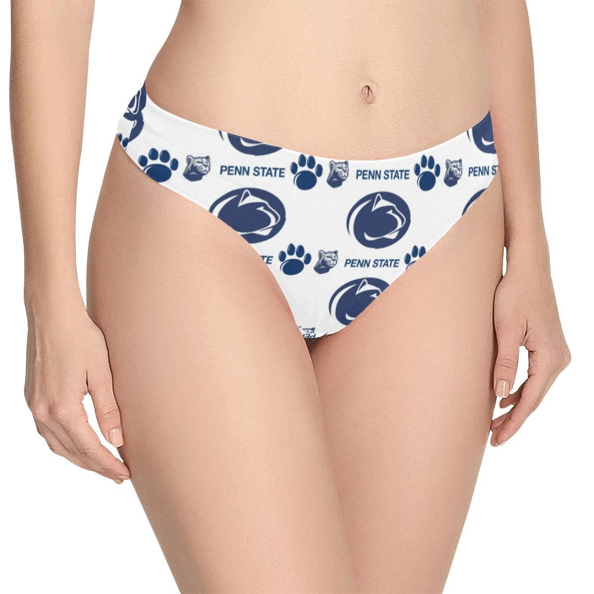 PENN STATE NITTANY LIONS Women’s Classic Thong Women’s All Over Print Thongs