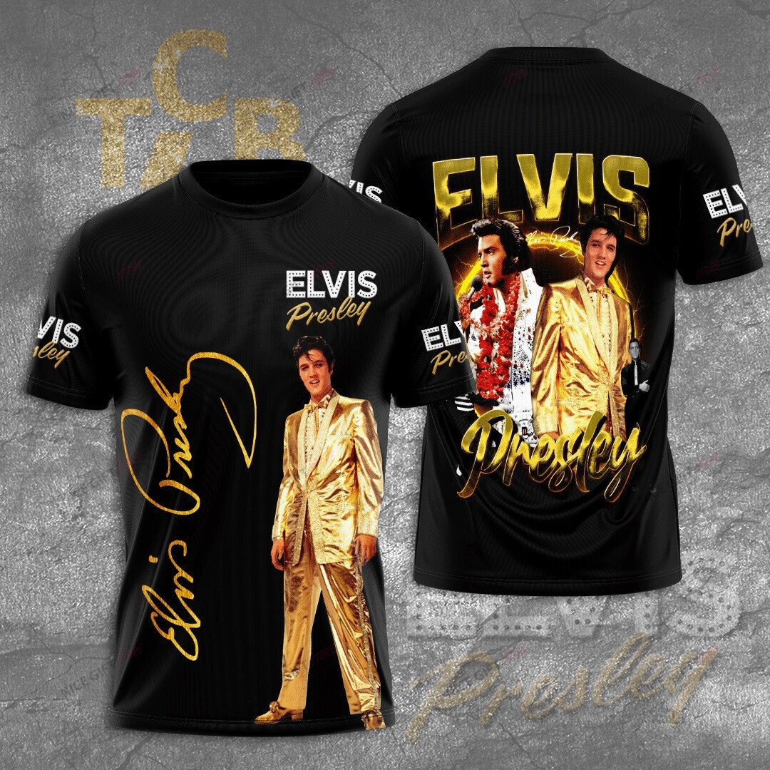Elvis Presley 3D T-Shirt 3Ts-O0I8