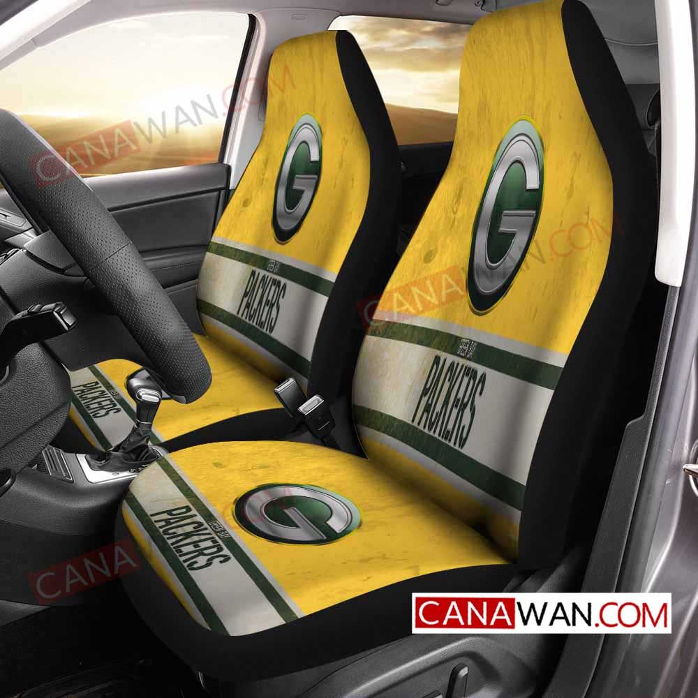 Green Bay Packers Style020 3D Customized Personalized Car Seat Cover