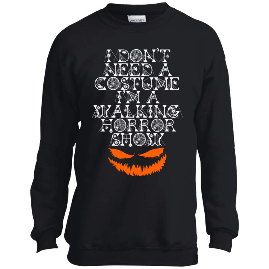 Halloween Horror Costume Youth LS shirt/Sweatshirt/Hoodie