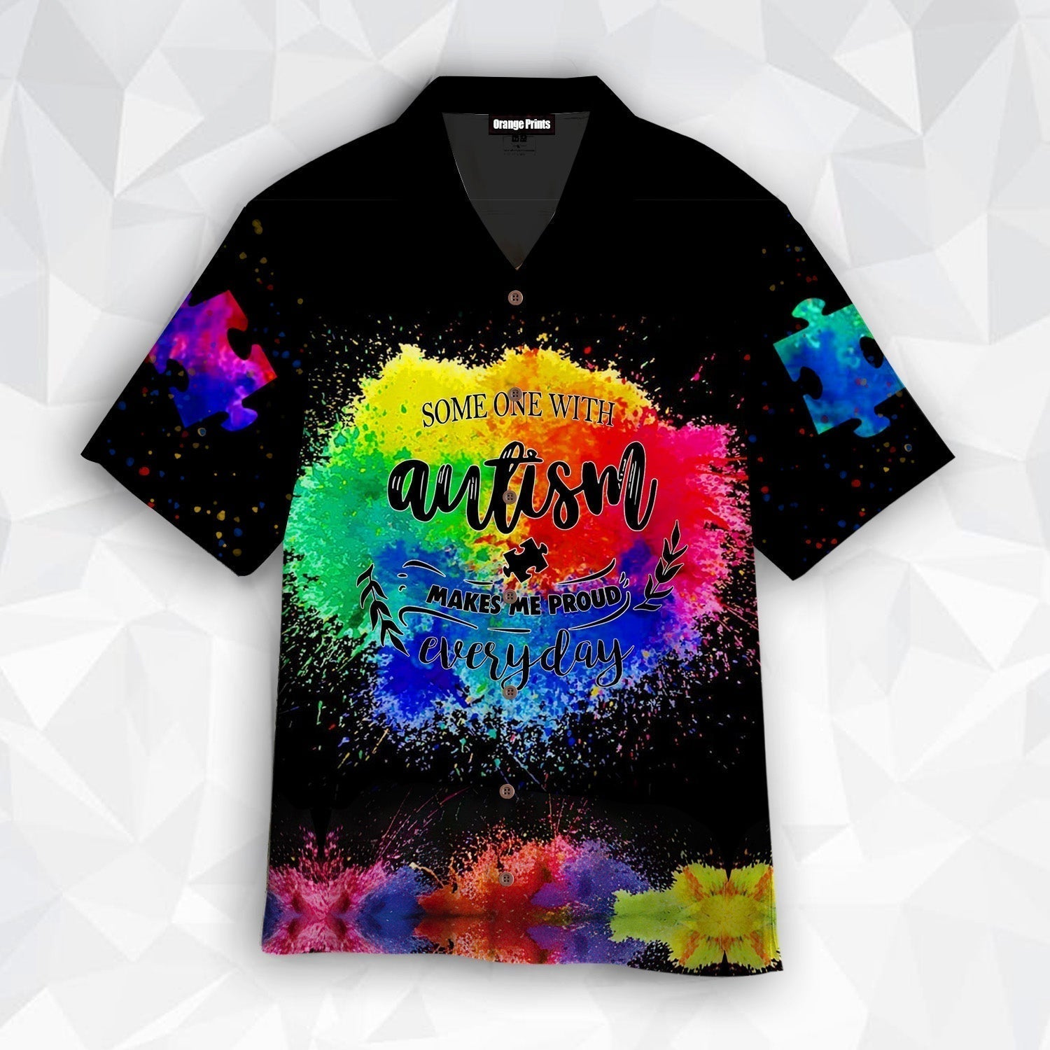 Autism Awareness Proud Of You Rainbow Hawaii Shirt For Men Women Ha97648