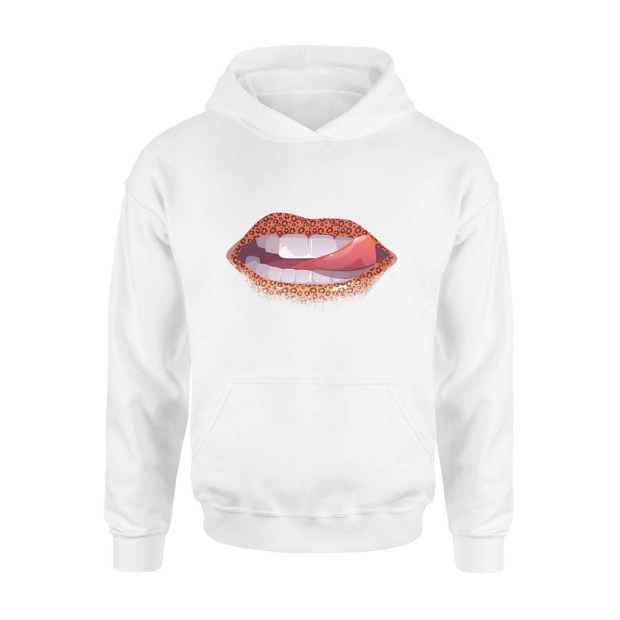 Leopard Lips – High Quality Cotton Hoodie