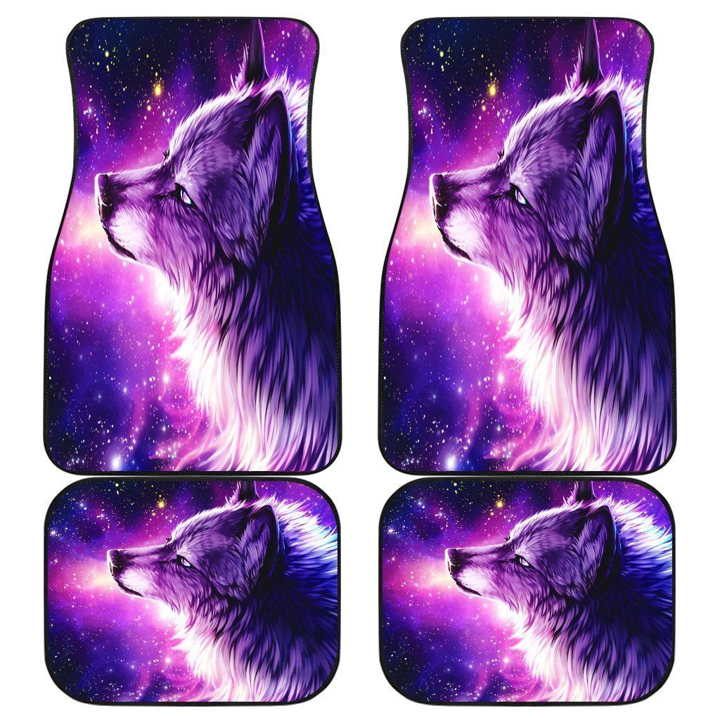 Wolf Mad Face Wild Animal Car Floor Mats 191102 Personalized Car Seat Floor Mat Custom Print