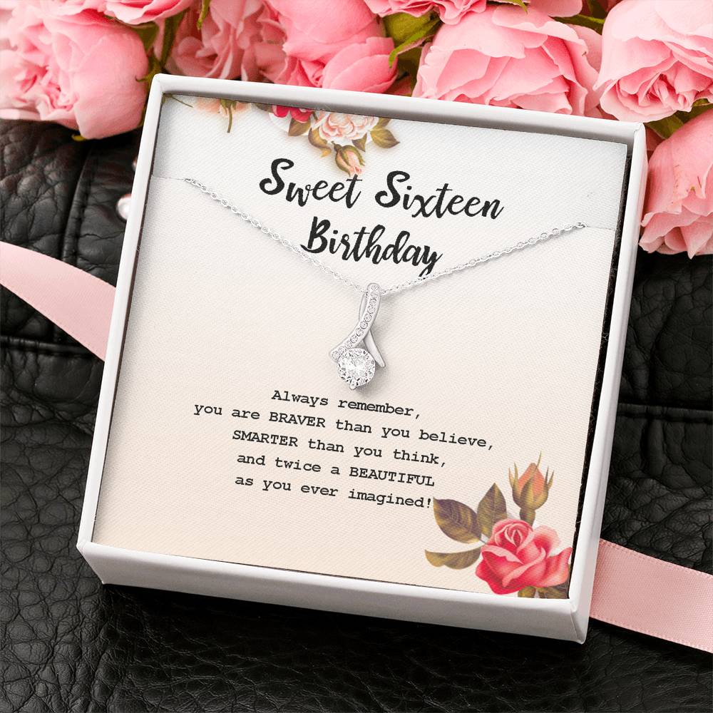 Sweet Sixteen Birthday – Sweet 16 Gifts For Girls Necklace With ...