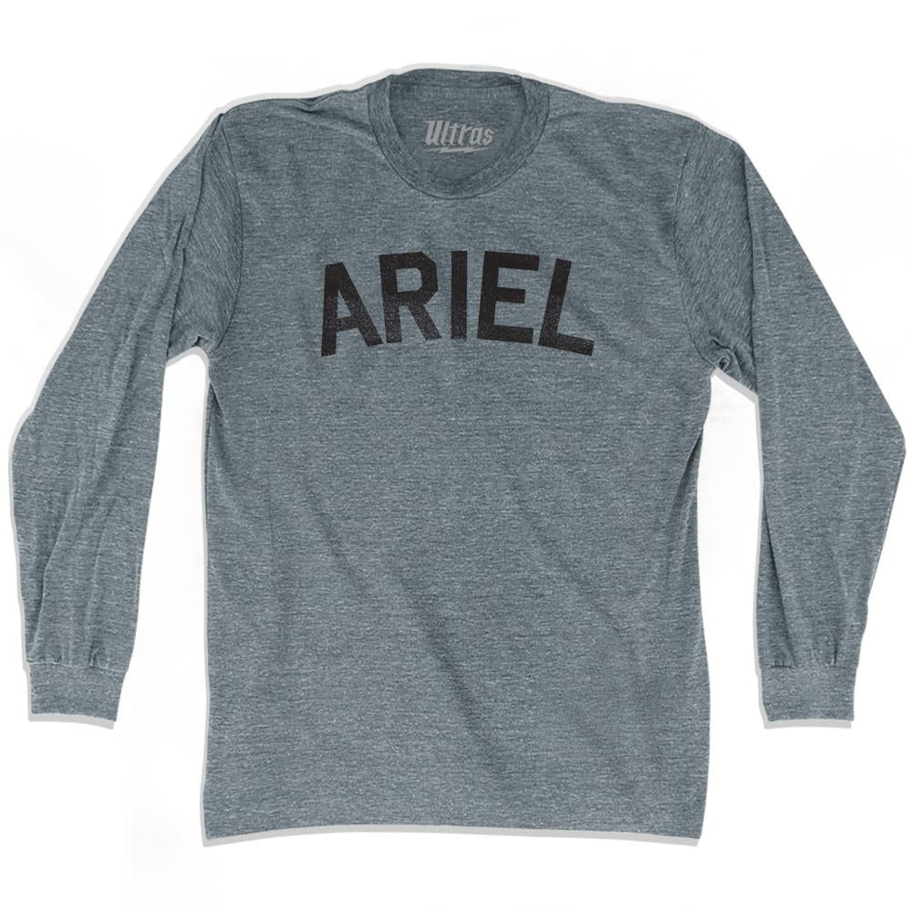 Ariel Adult Tri-Blend Long Sleeve T-shirt