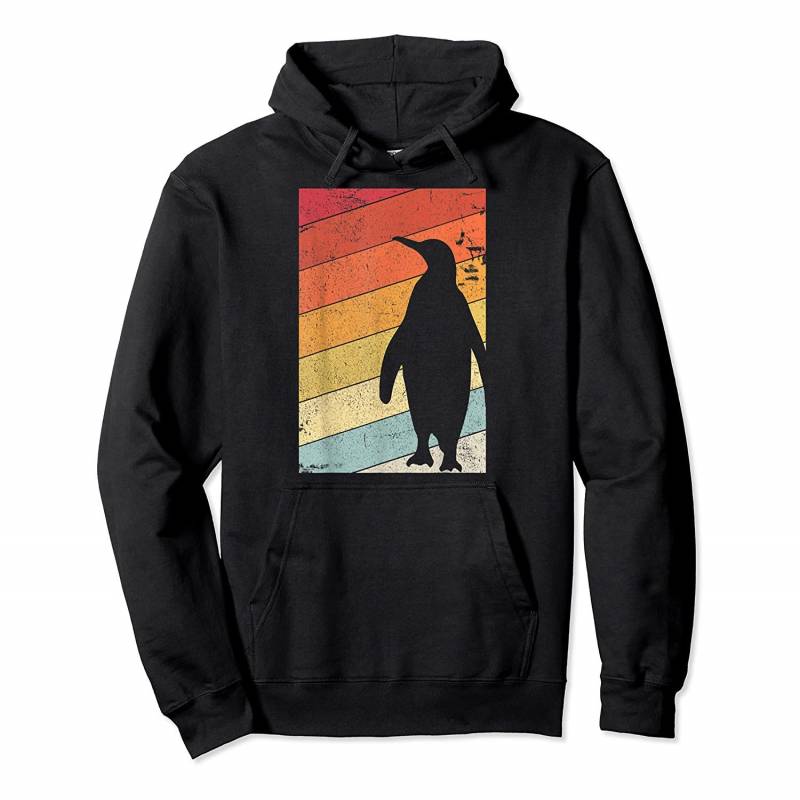 Penguin Shirt. Retro Style Pullover Hoodie, T-Shirt, Sweatshirt