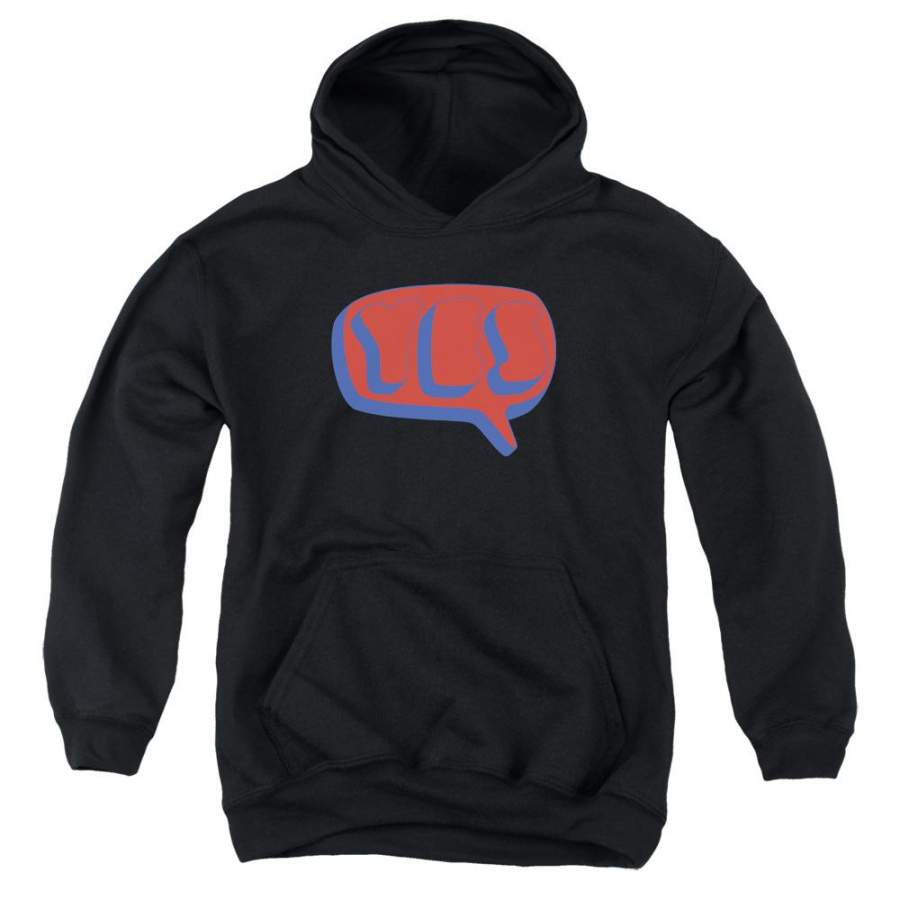 Yes Word Bubble Youth Pullover Hoodie Sweatshirt