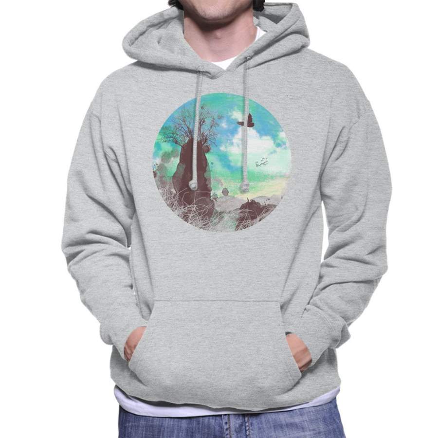 Birds Nesting Men’s Hooded Sweatshirt