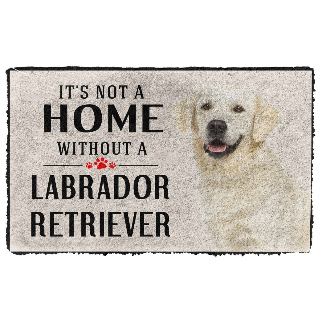 Gearhumans  Gearhuman 3D Its Not A Home Without A Labrador Retriever Custom Doormat