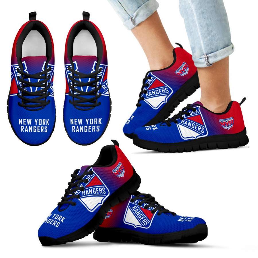 Special Unofficial New York Rangers Sneakers