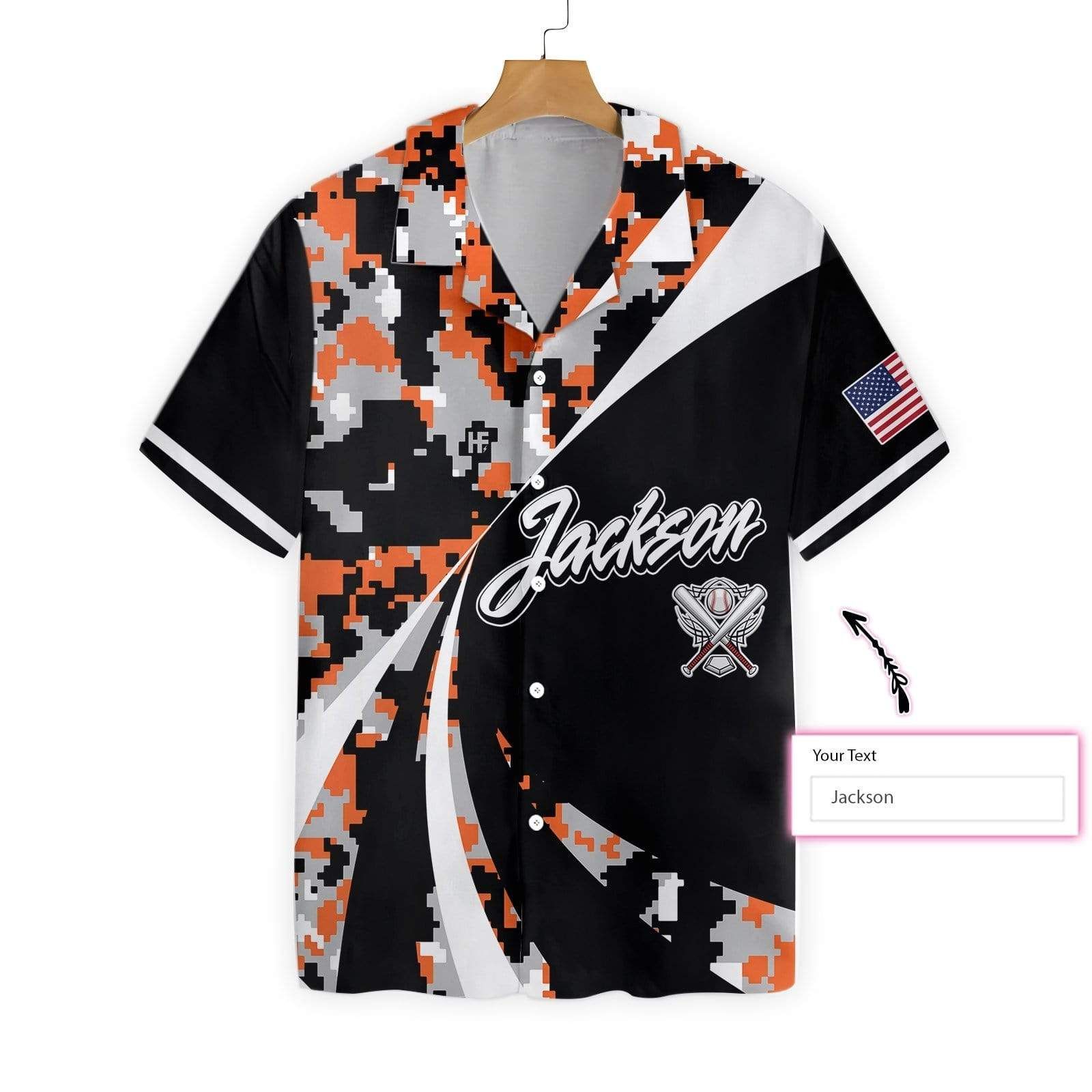 Order Personalized Name Unique Baseball Hawaii Aloha Shirts Dh Ha3528