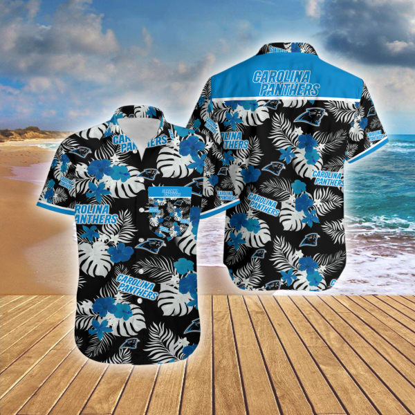 Hawaiian Shirt Island Carolina Panthers Summer Button Up Ha69663