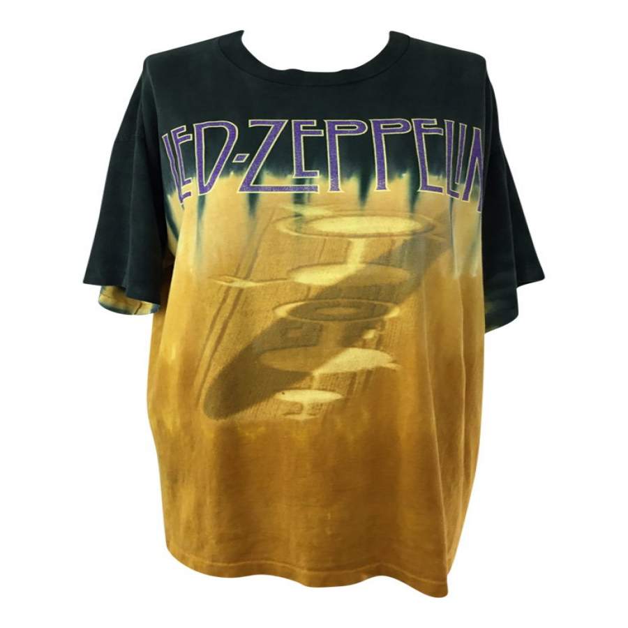 Vintage Led Zeppelin Music Graphic Tshirt T0496