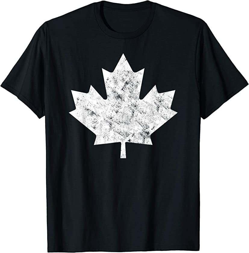 Canadian Maple Leaf Vintage Canada Day Canada Flag T-Shirt