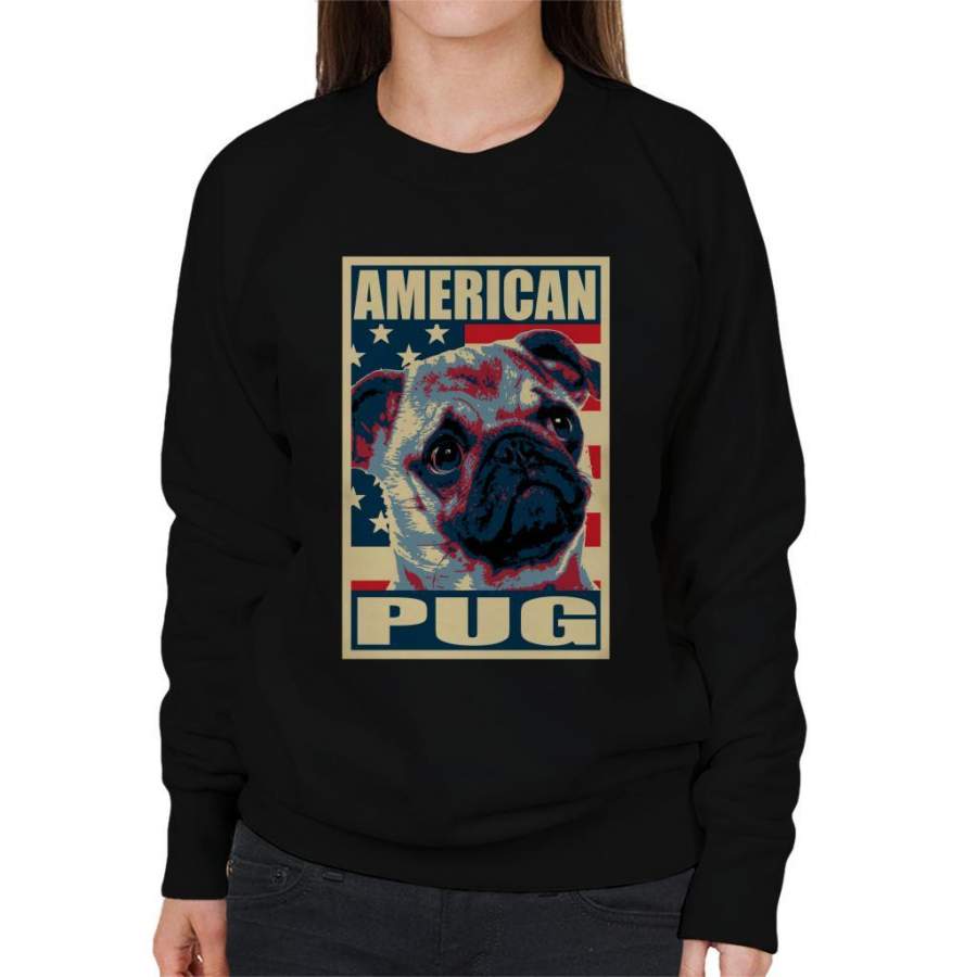 American Pug Women’s Sweatshirt