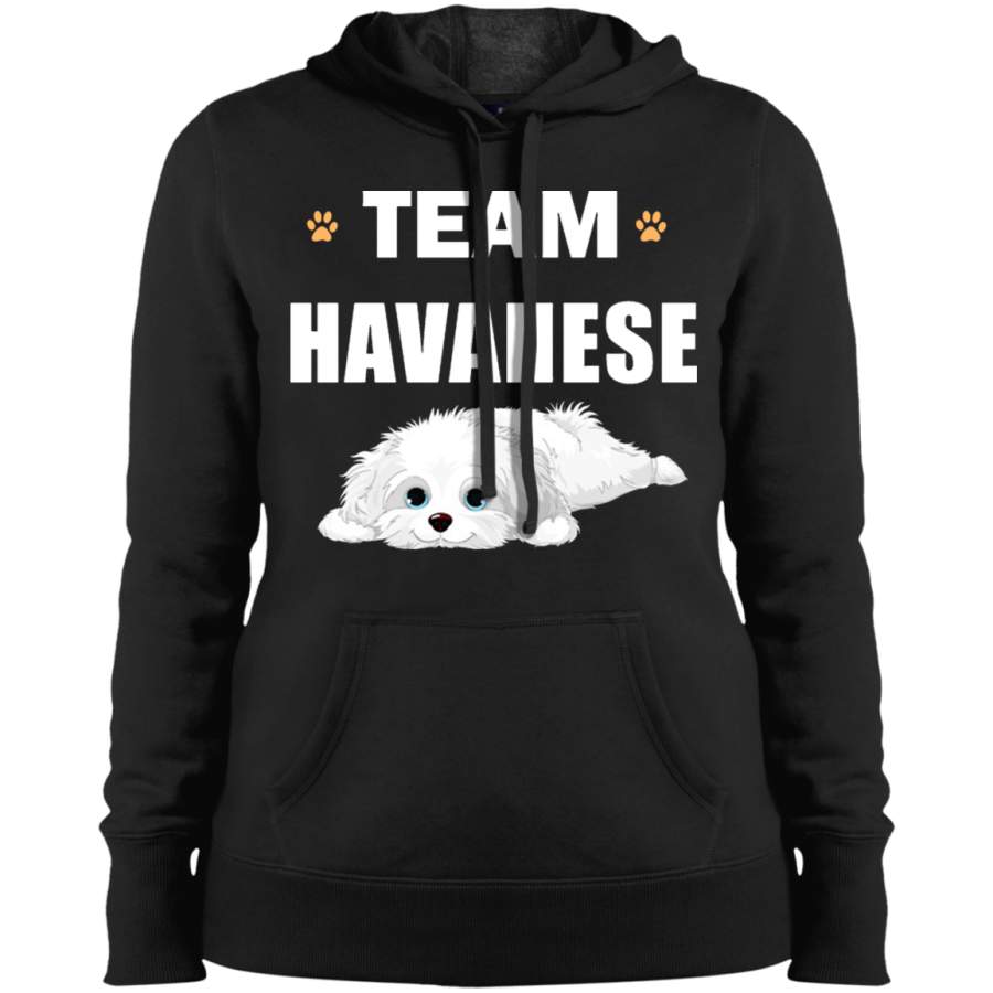 AGR Team Havanese Ladies’ Pullover Hooded Sweatshirt