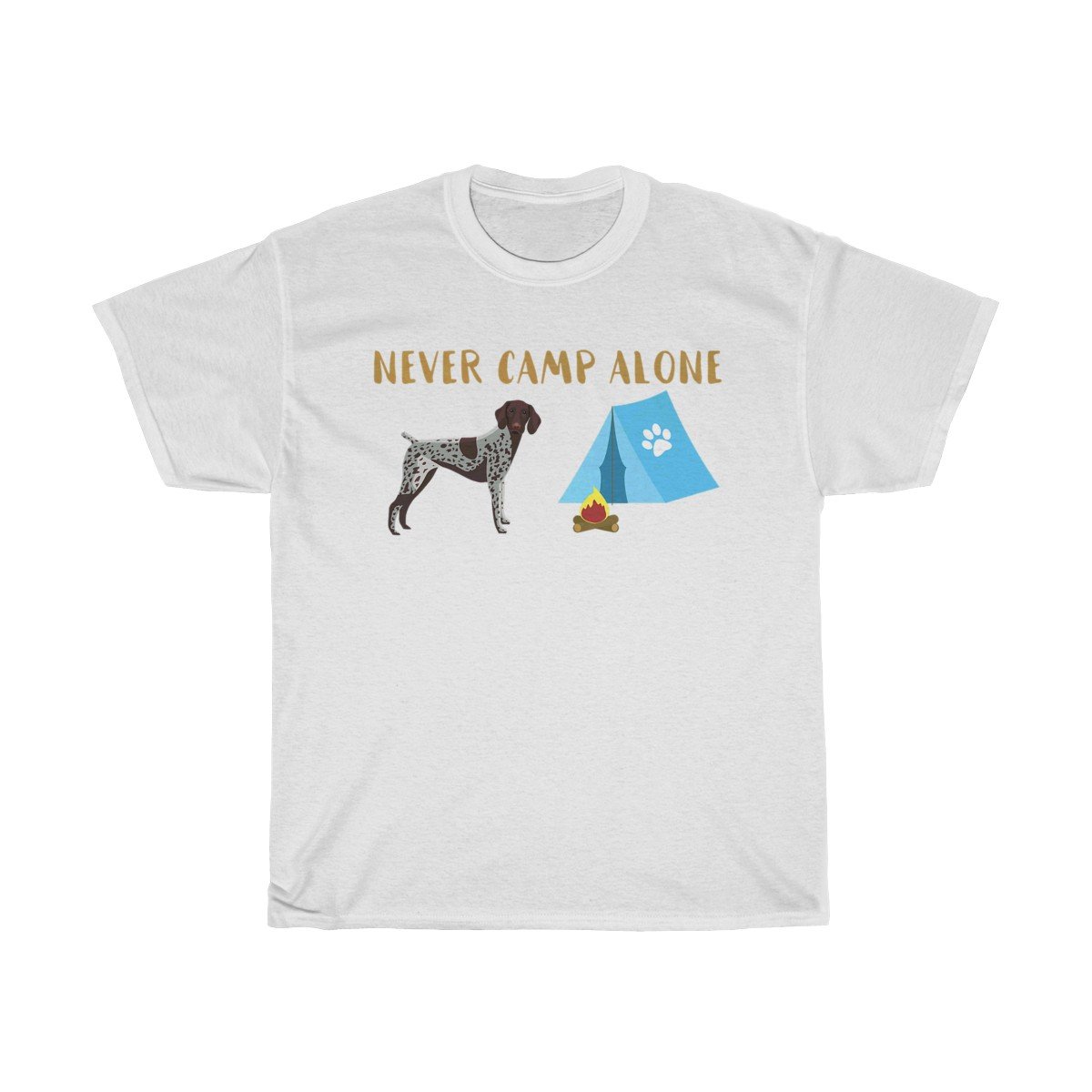 Never Camp Alone Tshirt