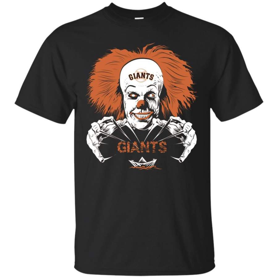 IT Horror Movies San Francisco Giants T Shirts