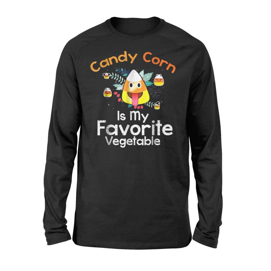 Candy Corn Is My Favorite Vegetable Halloween Long Sleeve T shirt