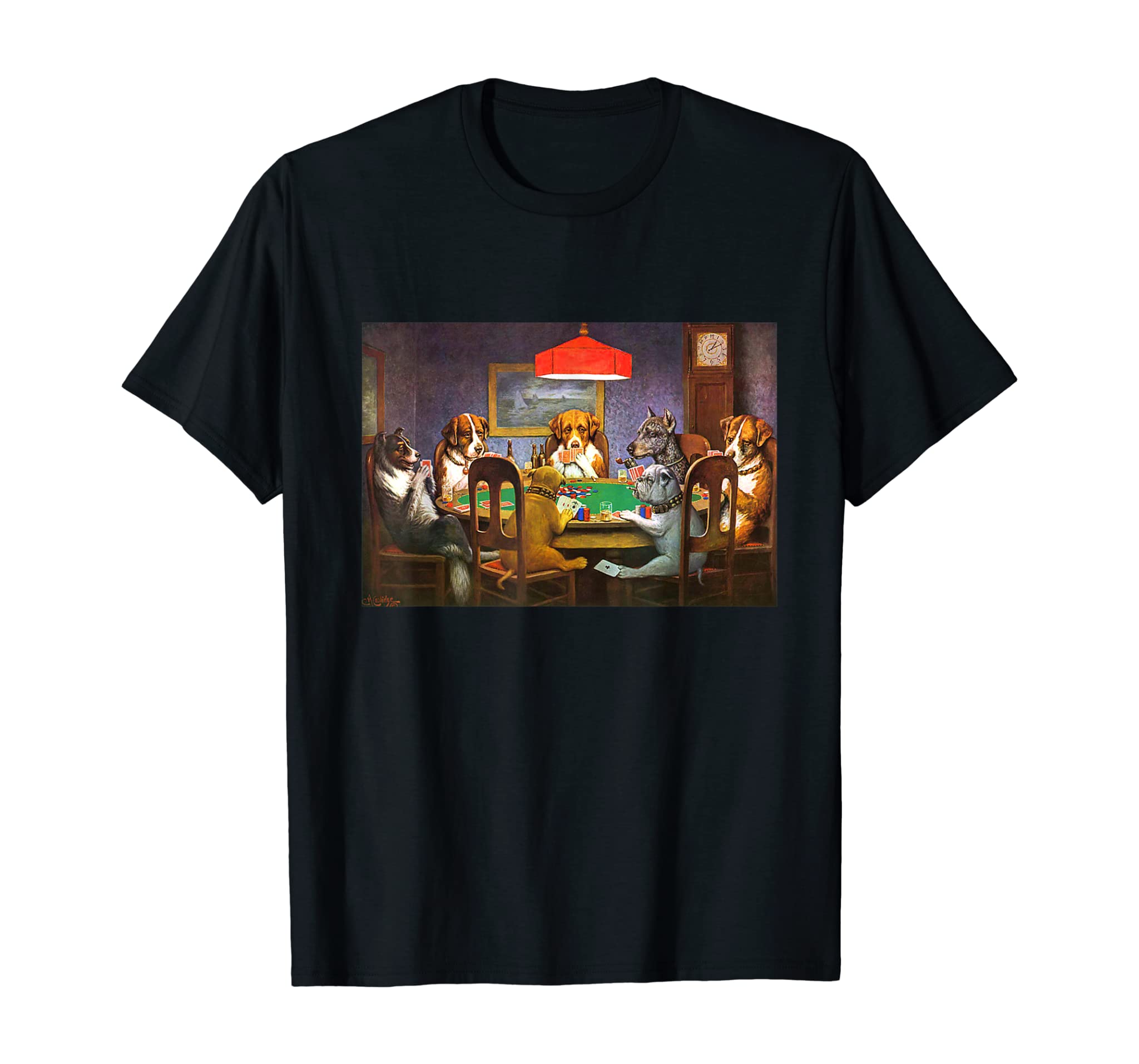 Dogs Playing Poker A Friend in Need T Shirt