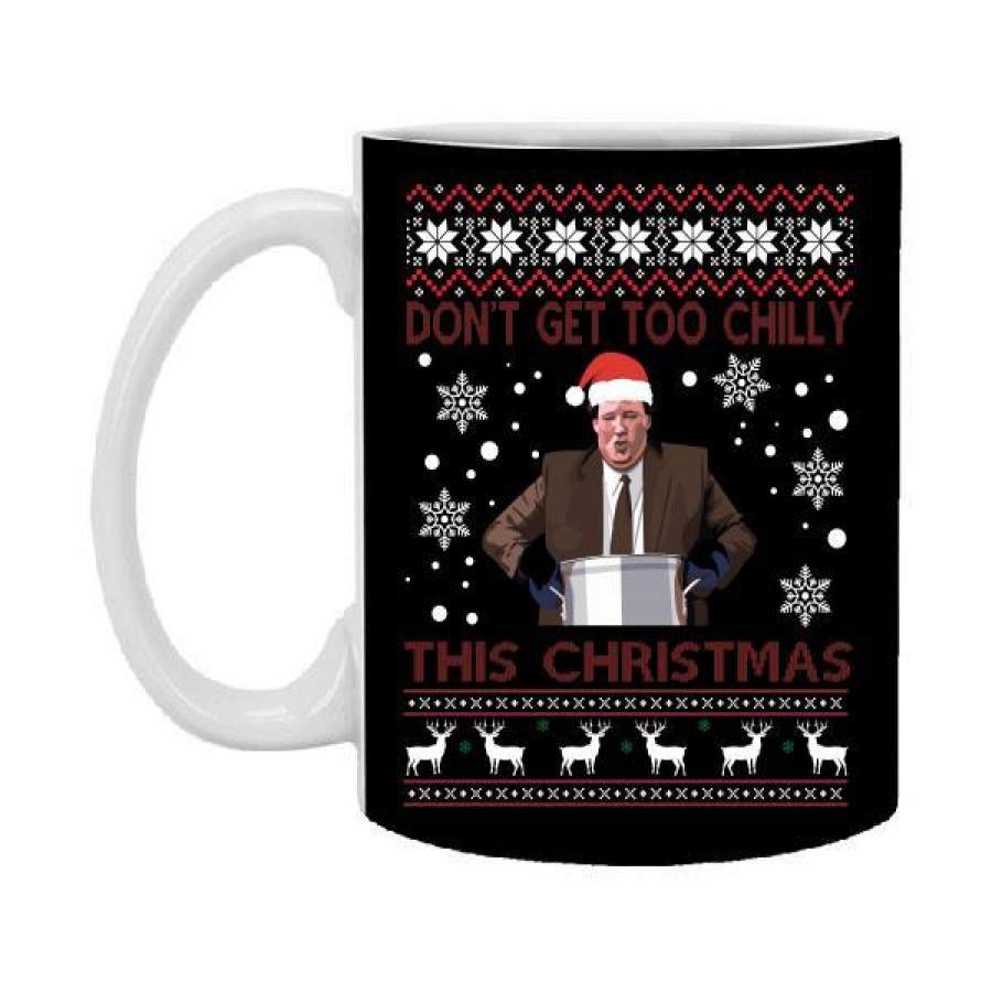 The Office Kevin Chili – Don’t Get Too Chilly This Christmas Ugly Sweater 11 oz Mug