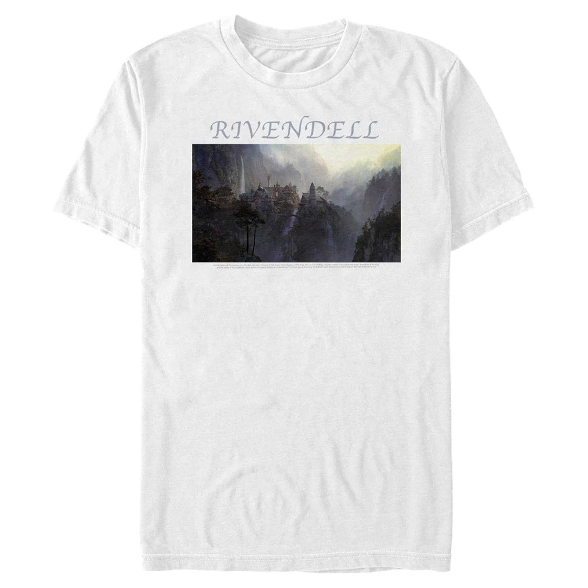 The Lord Of The Rings Men’S Fellowship Of The Ring Rivendell  T-Shirt