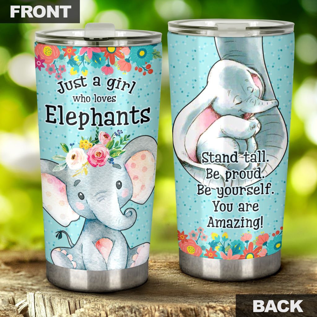 12CNVELP – Just A Girl Who Loves Elephant – Tumbler