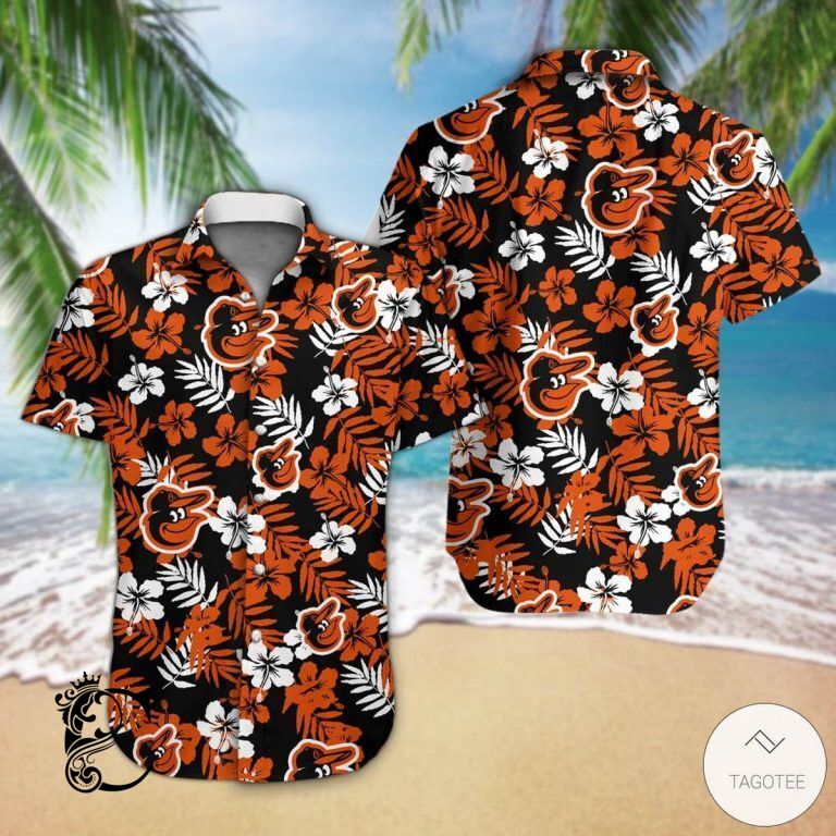 Baltimore Orioles Hawaiian Shirt