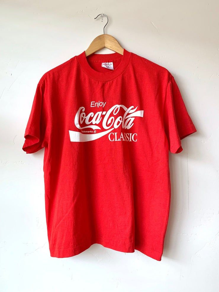 Vintage 80S 90S Coca Cola Classic Single Stitch Shirt