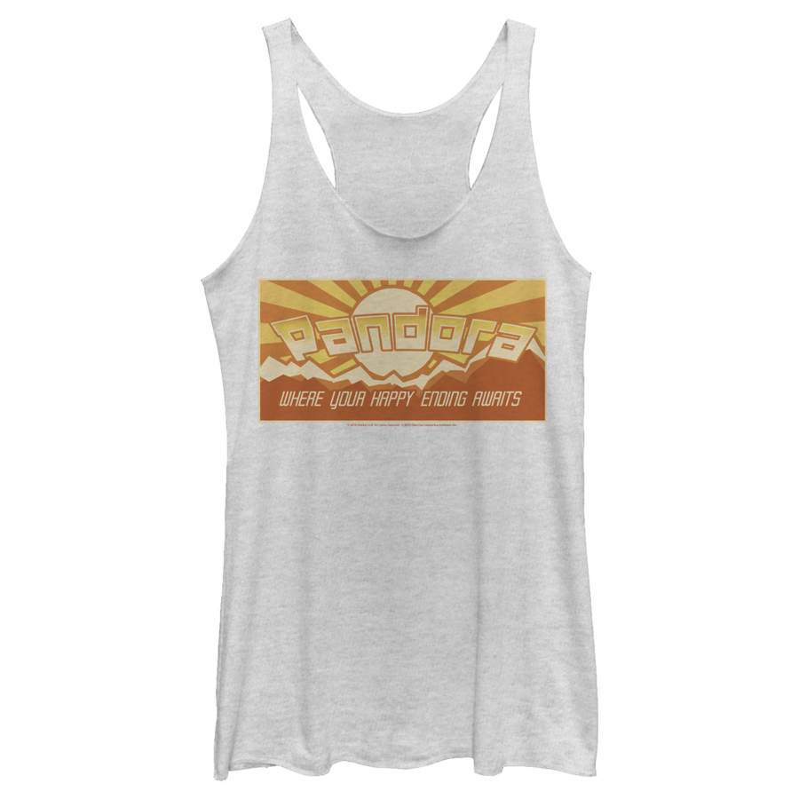 Borderlands 3 Women’s Pandora Travel Poster  Racerback Tank