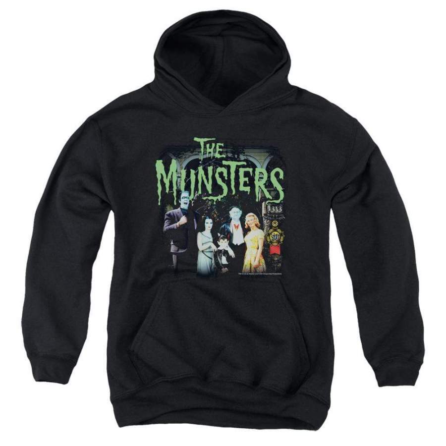 The Munsters 1313 50 Years Youth Hoodie (Ages 8-12)