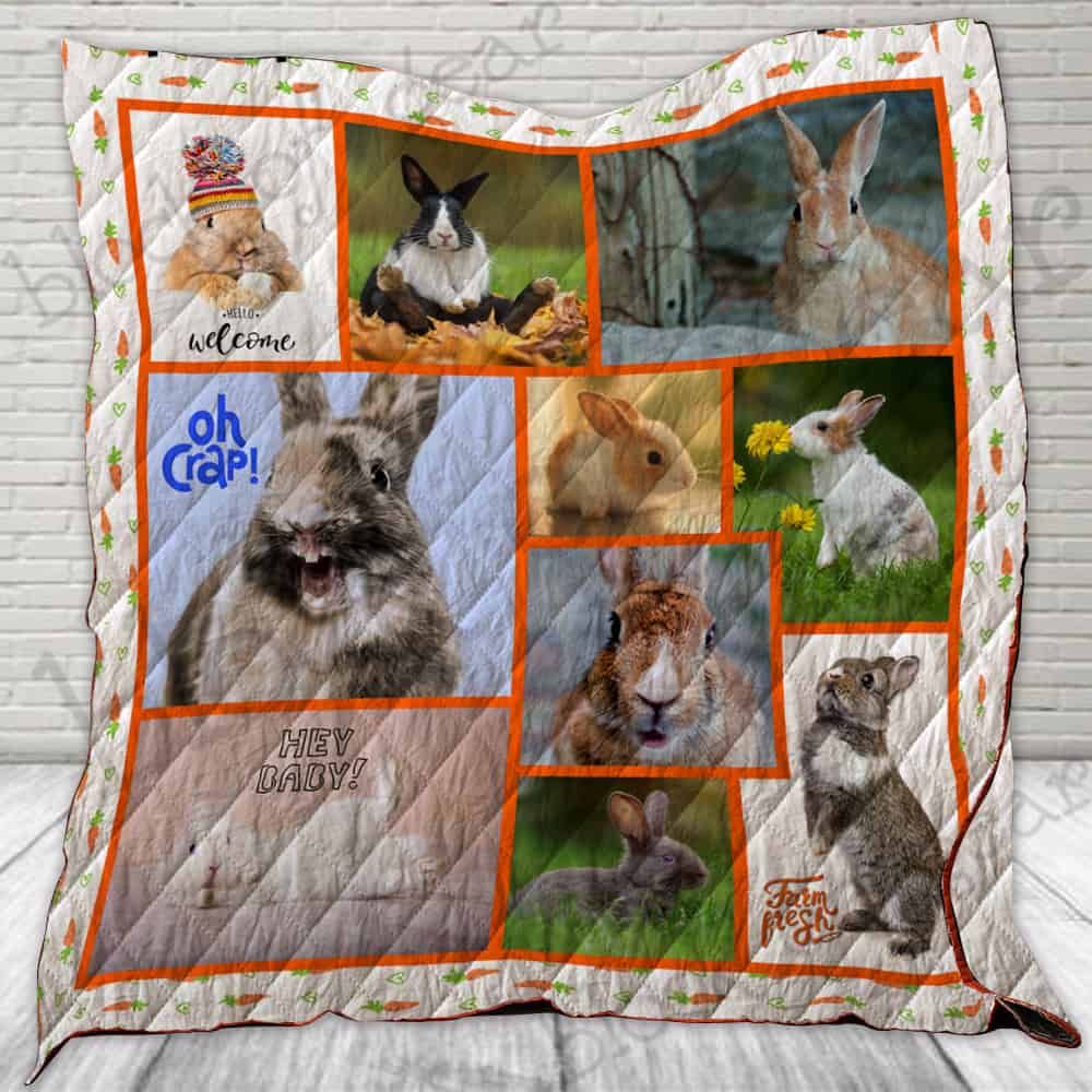 Baby Rabbit Cl22100051Mdq Quilt Blanket