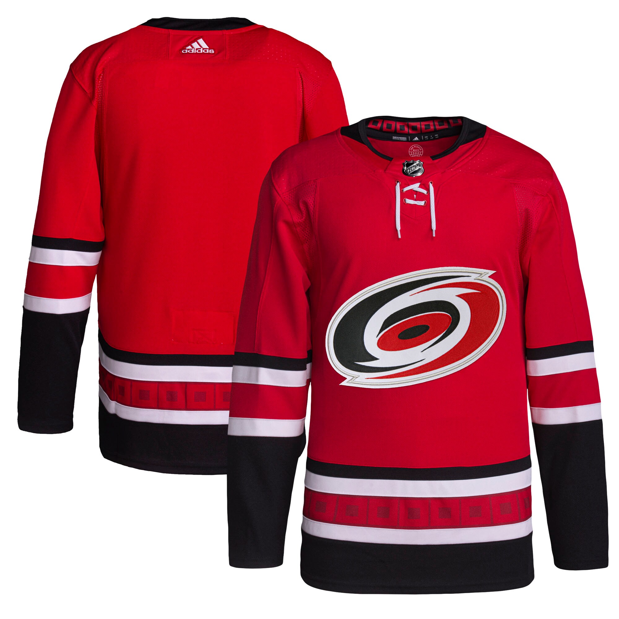 Men's Carolina Hurricanes adidas Red Alternate Primegreen Authentic Pro Jersey