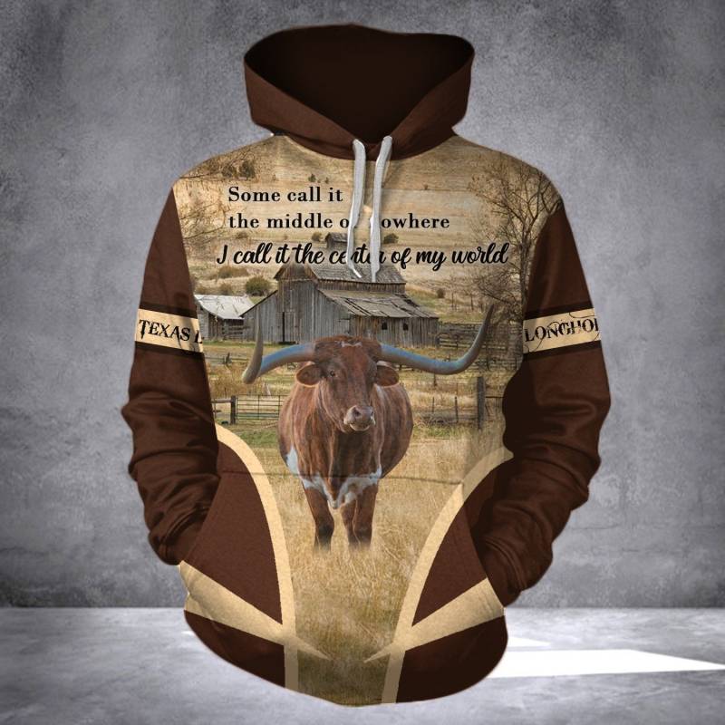 Animal Cale Texas Longhorn A3 Hoodie