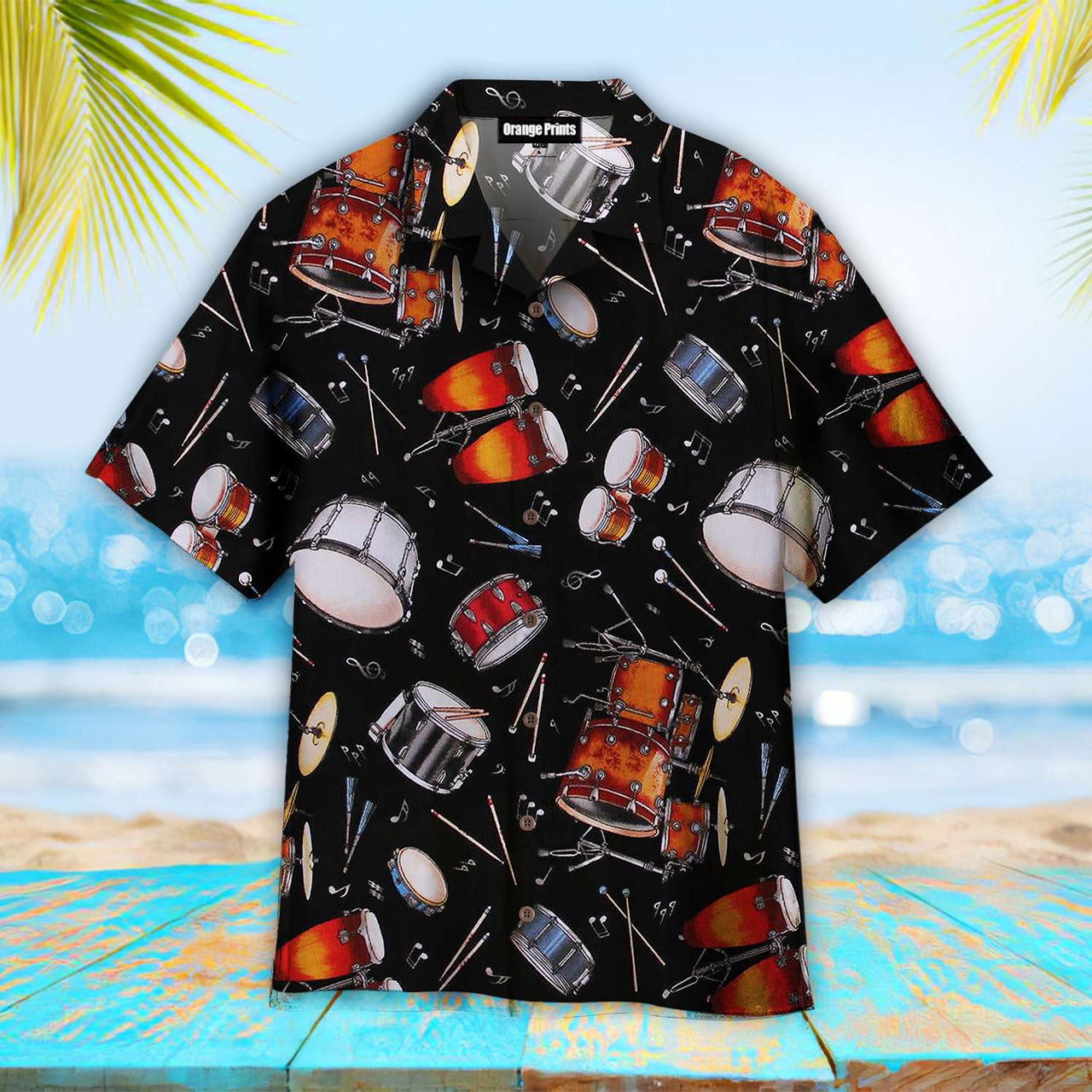 Drum For Summer Aloha Hawaii Shirts Men Women Ha8257