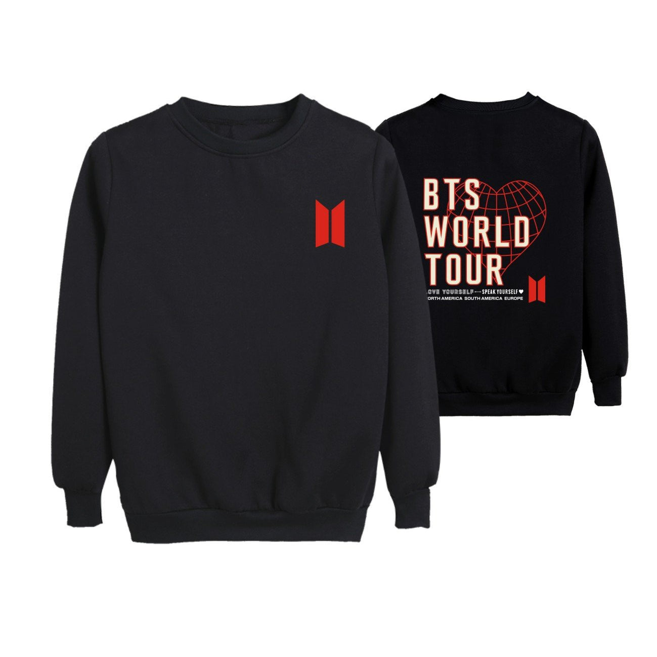 “Bts World Tour” Sweater