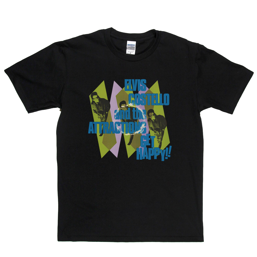 Elvis Costello And The Attractions Get Happy T-Shirt