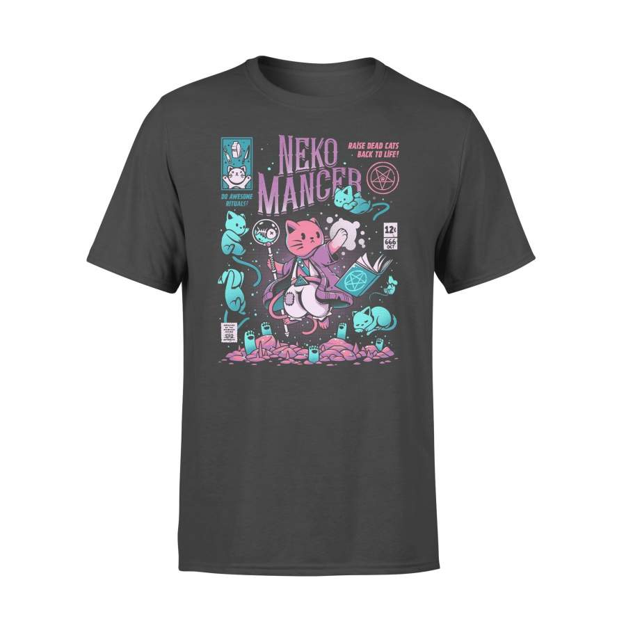 Neko Mancer Raise Dead Cats Back To Life T-shirt