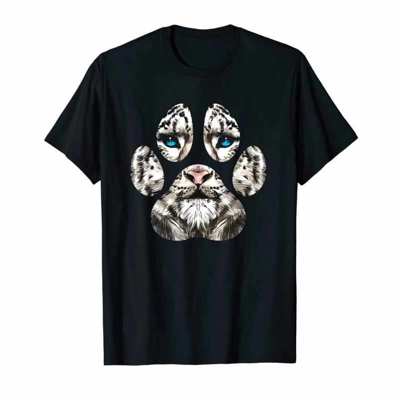 Snow Leopard Paw, Wildcat Claws T-shirt