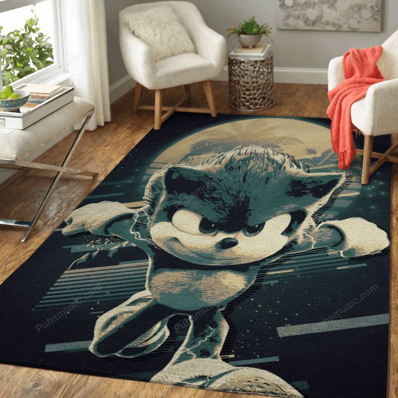 Sonic the Hedgehog – Movie And Celebrities Rug Mats – Carpet