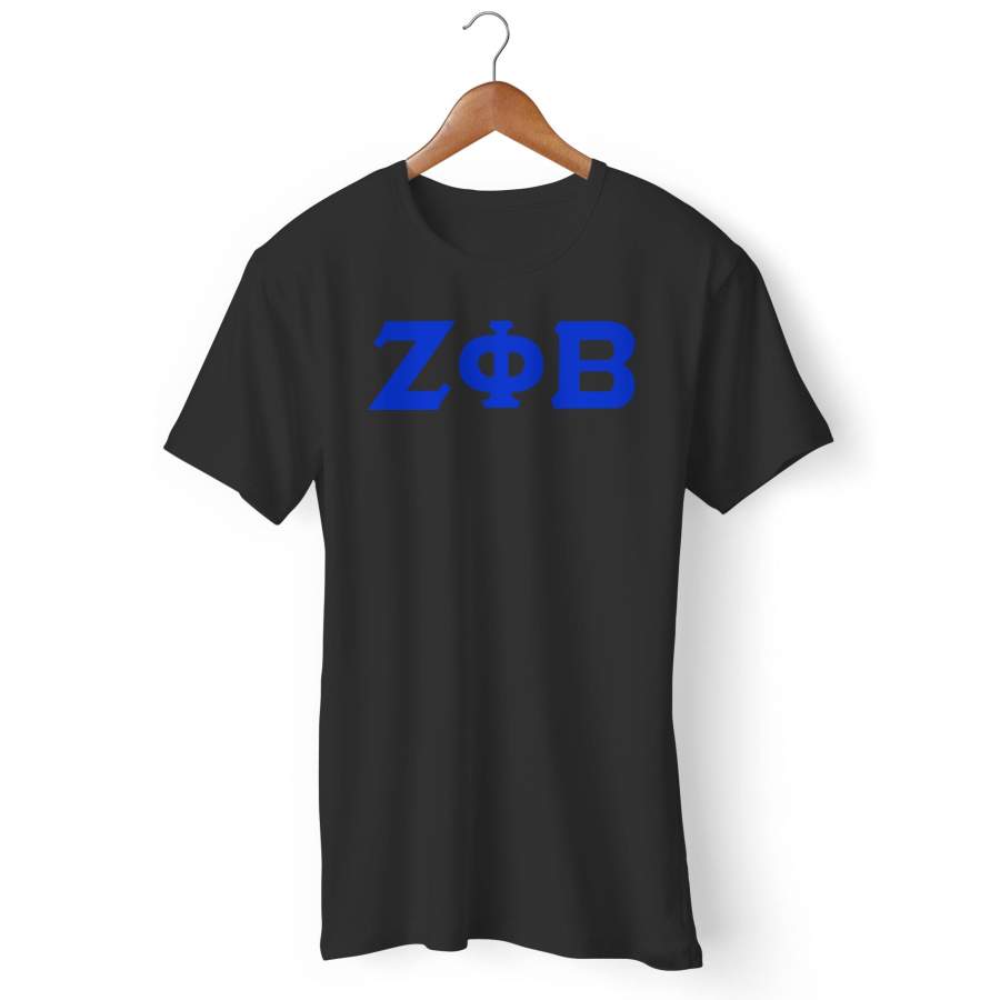 Zeta Phi Beta Zeta Greek Lettered Gildan Man’s T-Shirt