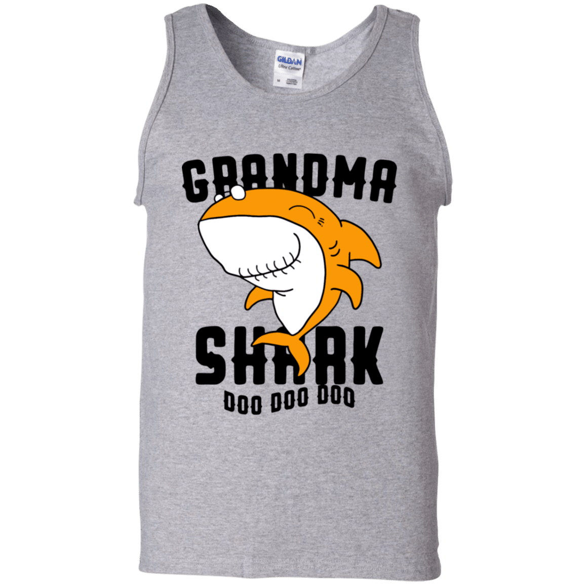 Check Out This Awesome Grandma Shark T Shirt Mother Grandma Halloween Christmas Shirt G220 Gildan 100% Cotton Tank Top