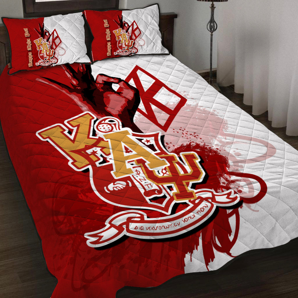 Kappa Alpha Psi Quilt Bed Set Crest Special Style Lt6