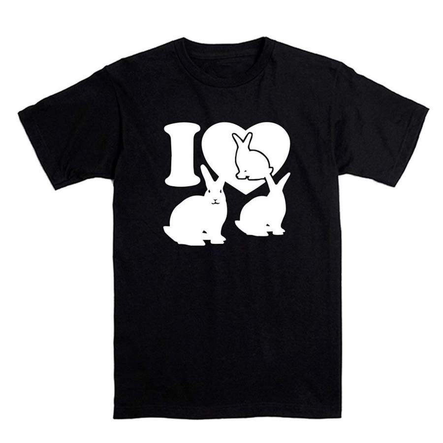 Summer T-Shirts Cmcrcc Love Rabbits Logo Cotton T Shirt Top