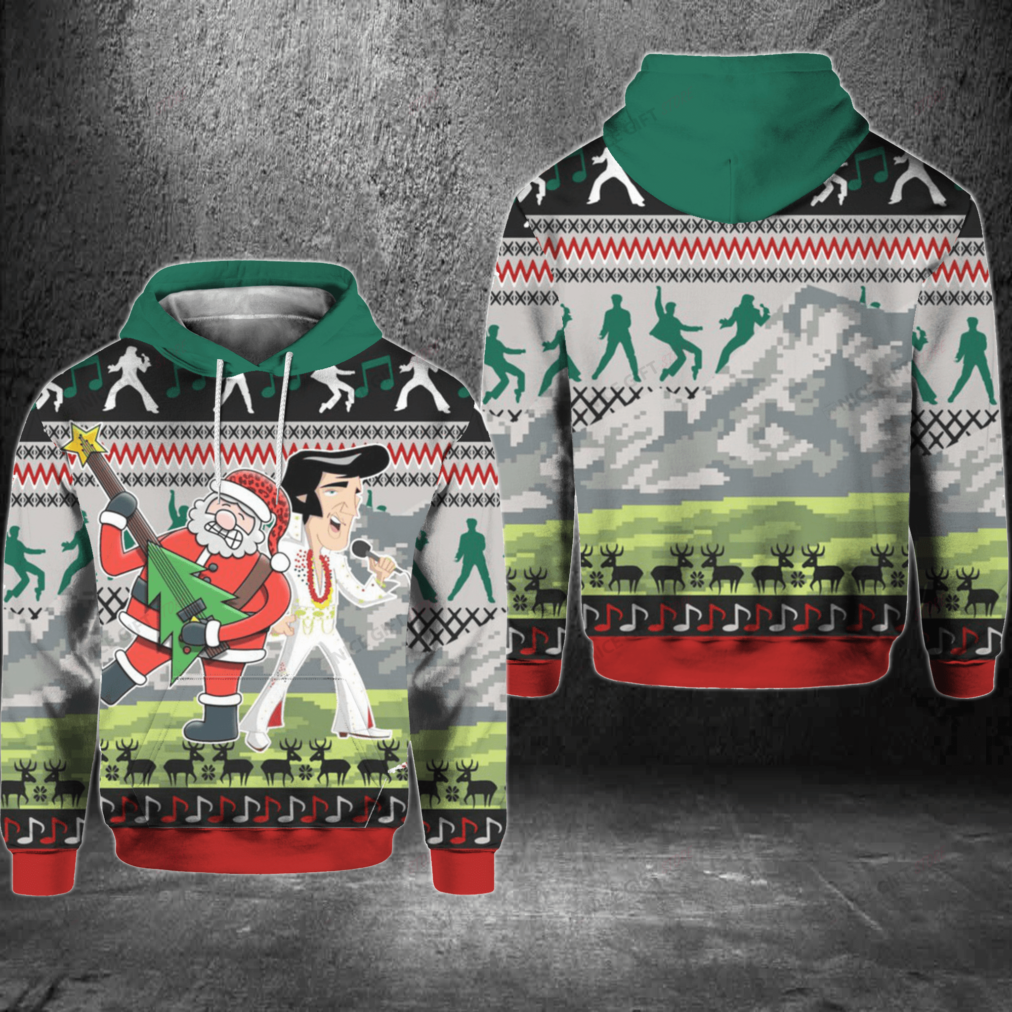 Elvis Presley Hoodie 3D 3Ho-K6M9