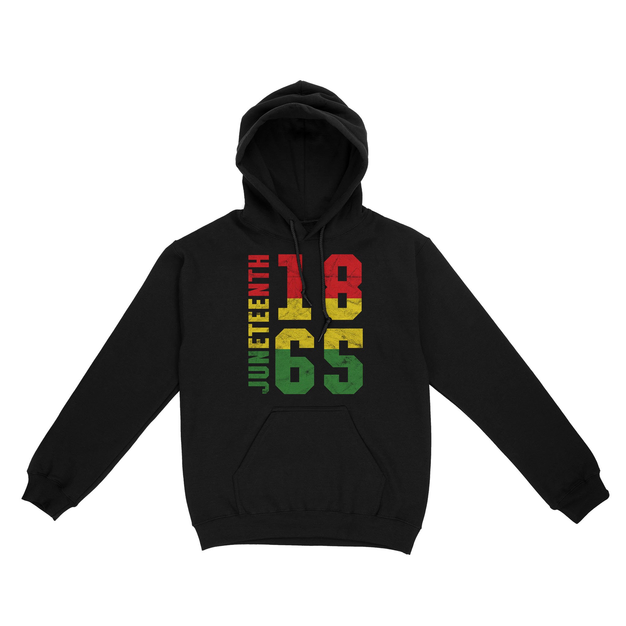 Juneteenth 1865 Vintage Emancipation Melanin Black Pride Shirt – Standard Hoodie