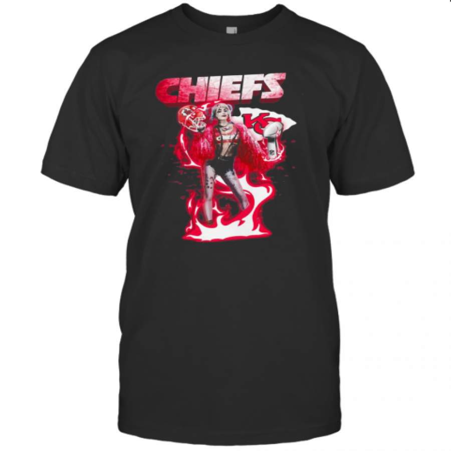 Birds Of Prey Harley Quinn Kansas City Chiefs T Shirt