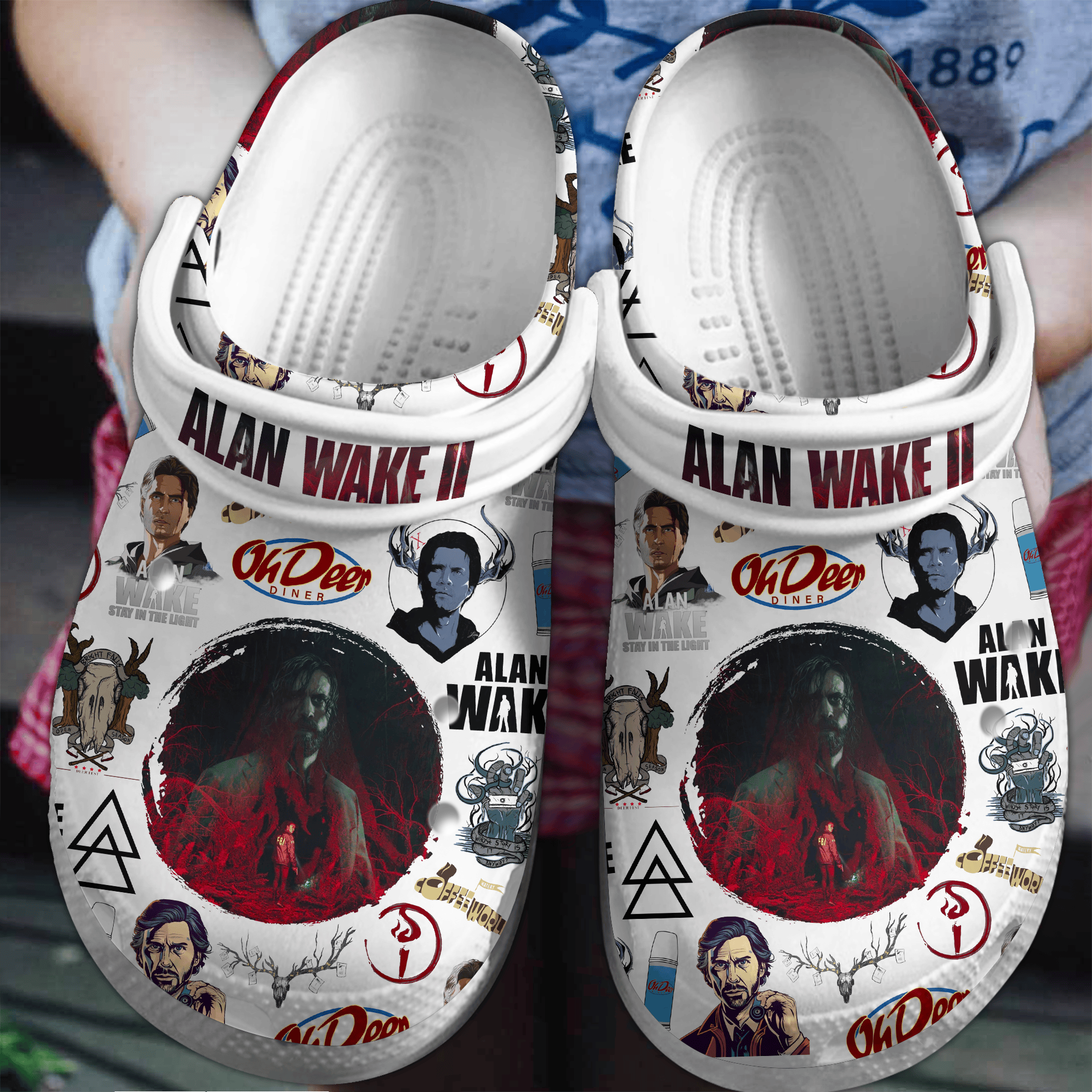 Alan Wake 2 Movie Crocss Clogs For Men Women And Kid Ttp2405369635